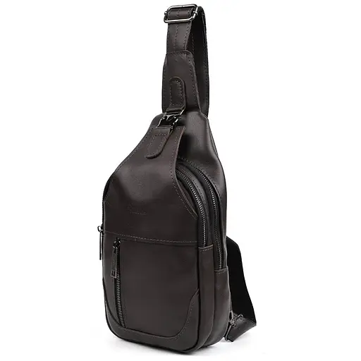 Кожаный мужской рюкзак TARWA 17х7х33,5 см sum0026638 - фото 1