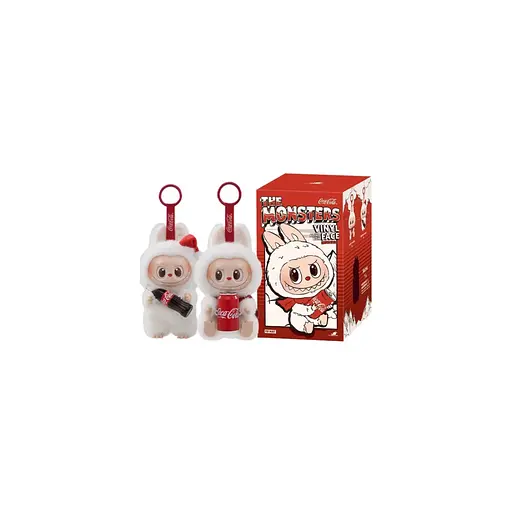 М'яка іграшка No Brand сюрприз Labubu + Coca Cola 17 см Mix color Затемнений пакет (YT42502) - фото 2