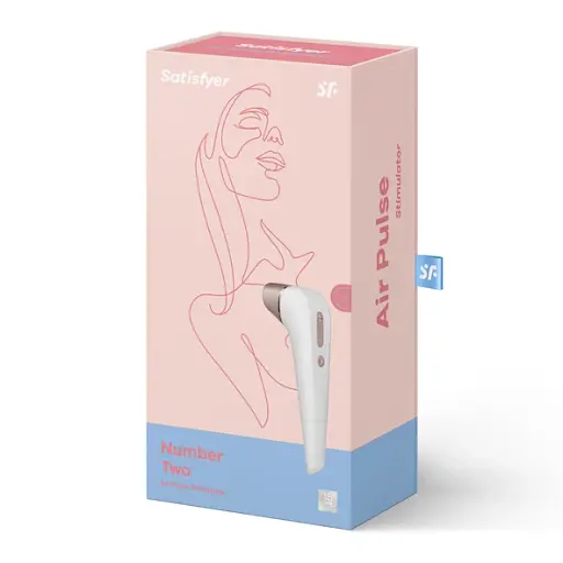 Вакуумний стимулятор клітора Satisfyer Number Two білий - фото 8