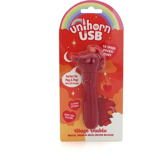 Віброкуля Unihorn USB Bullet - Blaze Diablo - фото 6