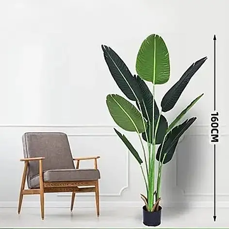Бананове дерево штучне 160 см у горщику - фото 2