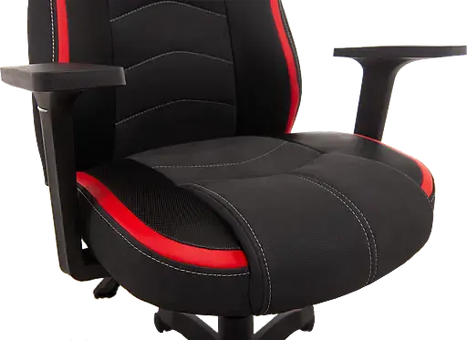 Геймерское кресло GT Racer черное с красным (X-2755 Black/Red) - фото 3