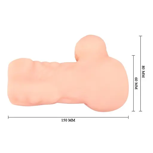 Мастурбатор Crazy Bull Andy (телесный) - фото 5