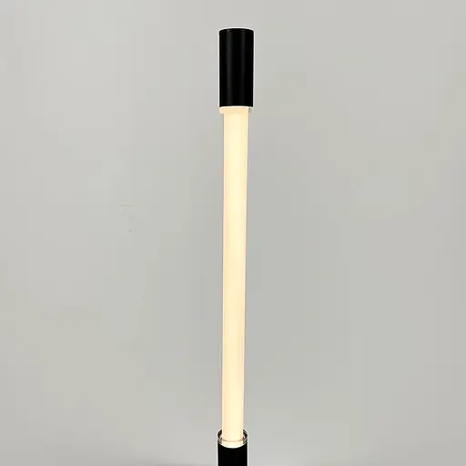 Мінімалістичний регулюючий торшер у чорному корпусі 46-72 см | Line F | Арт. TL1111 BK - фото 5