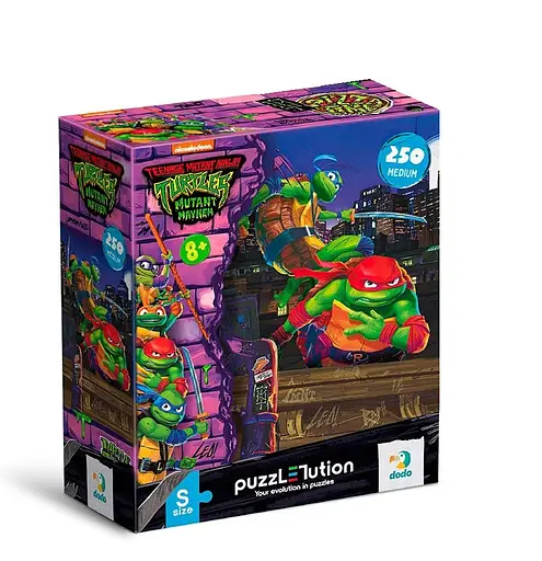 Пазл Medium-S "TMNT. Леонардо та Рафаель" 250 елементів 200528 DoDo, в коробці (4823115909091) - фото 1