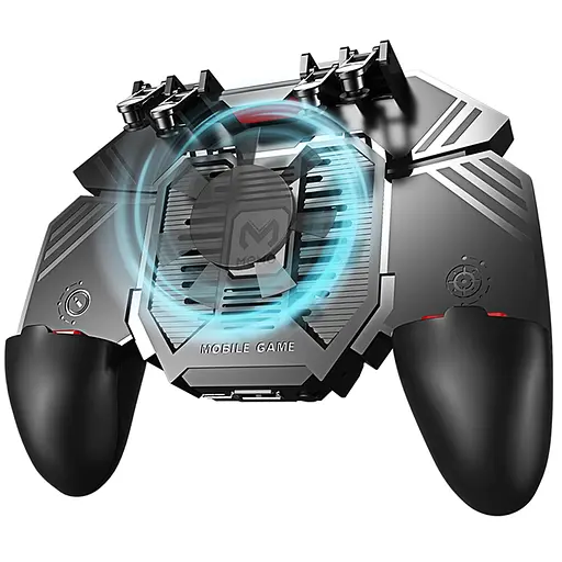 Джойстик для телефону з охолодженням Memo AK77 4000mAh ігровий контролер тригер Black (18536) - фото 3