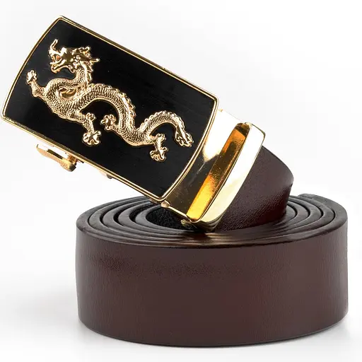 Ремінь шкіряний Vintage чоловічий 115х3,4 см acs0014860 - фото 3