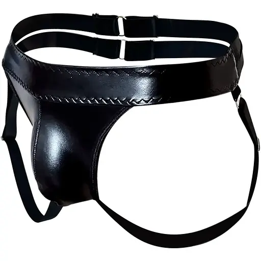 Чоловічі вінілові труси Art of Sex - Atlante, колір Чорний, розмір XS-M - фото 3