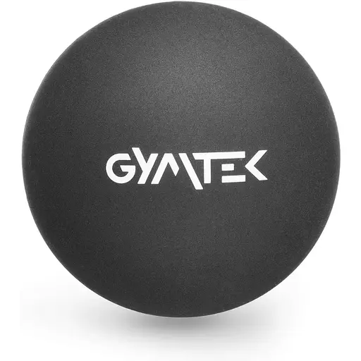 Массажный мяч Gymtek 63 мм силиконовый черный