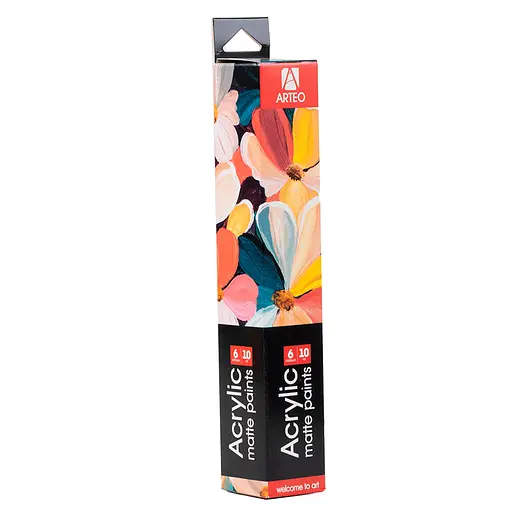 Набір акрилових фарб Arteo Nature матовий 6x10 мл