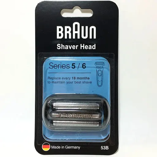 Режущий блок + сетка 53B для электробритвы Braun Series 5, Series 6 Type 5762, (4210201263067)