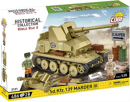 Конструктор дитяча машина Sd.Kfz.139 Marder III COBI 3131