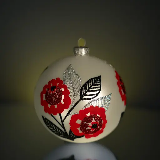 Набір ялинкових прикрас Різдвяні історії Код нації: Донеччина 3 кулі скло (4820001107142) - фото 3