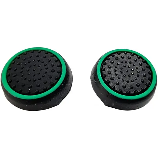 Накладки на стики Thumb Grips 4-pack для PS4-PS5-Xbox Black-Dark Green [140815] - фото 3