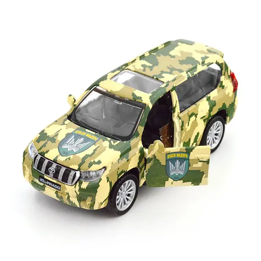 Автомодель серии Шевроны Героев TOYOTA LAND CRUISER PRADO, ПТИЦЫ МАДЯРА, 250363M