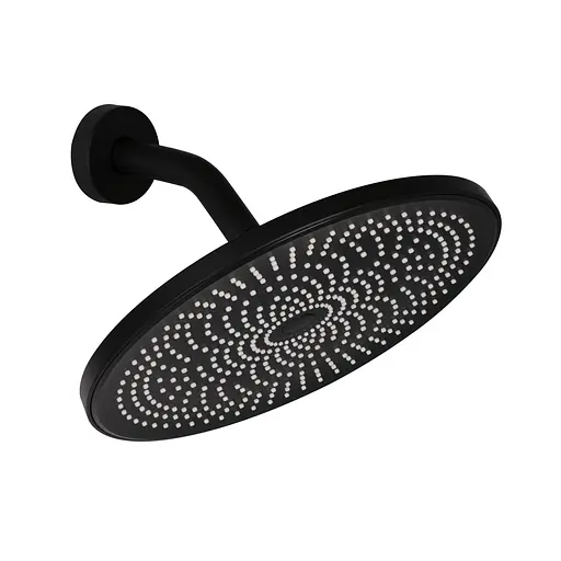 Душова система універсальна Qtap Scorpio прихованого монтажу на два споживача QTSCO113BLM45897 Black matt, Чорний матовий - фото 5