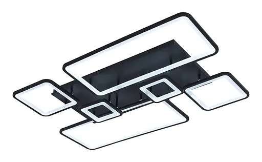 Люстра светодиода Valeso V YZD5055 BK