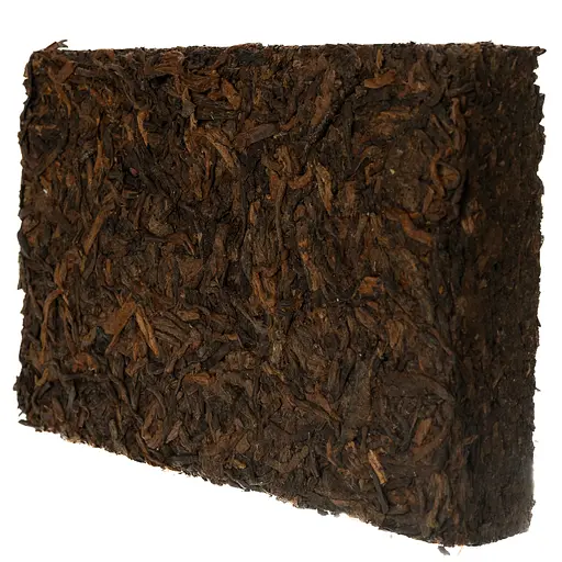 Шу Пуэр Лошадка и дракон Подвал и буряк 2003 г - кирпичик 250 г - фото 6