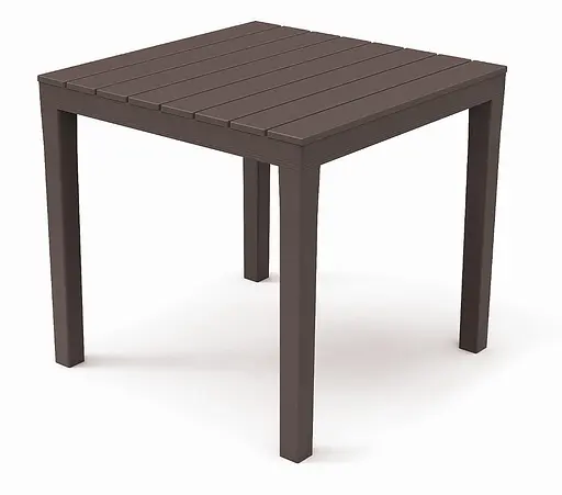 Стіл Progarden BALI 78x78x72  коричневий