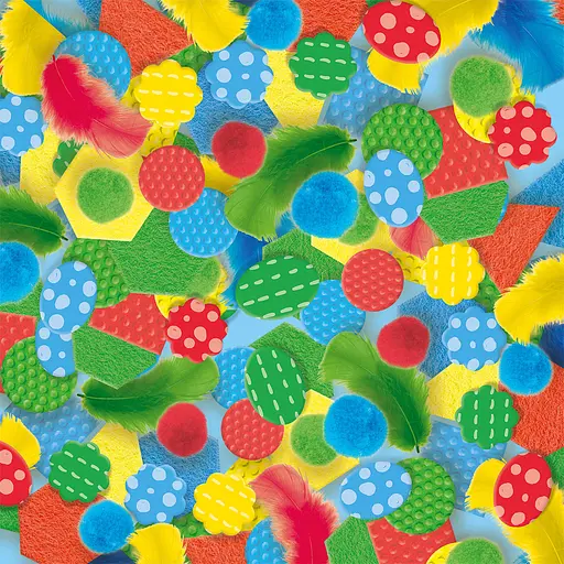 Набор для творчества SES Creative Montessori Сортируй цвета и материалы (14062S) - фото 5