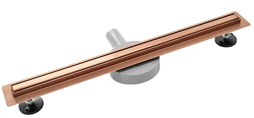 Душовий канал Rea Neo Slim Pro 70 см brushed copper REA-G0651 - фото 6
