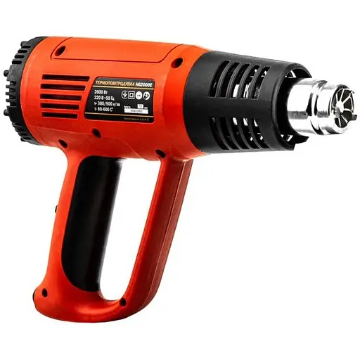 Строительный фен GTM HG2000E 2000 Вт - фото 2