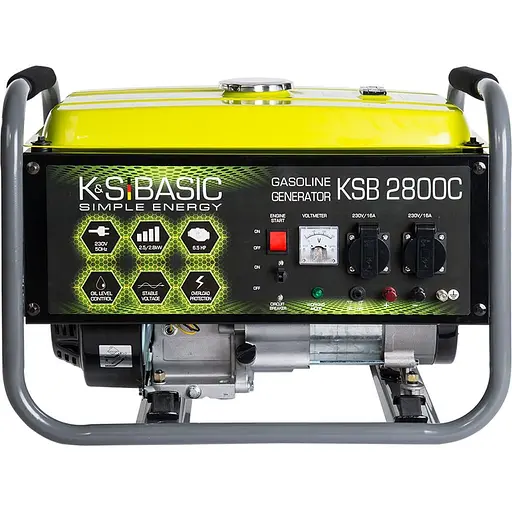 Генератор бензиновий Konner&Sohnen BASIC KSB 2800C [117121] - фото 2