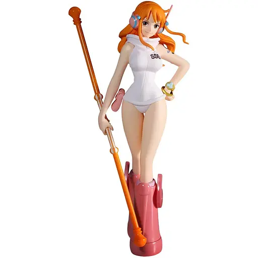 Коллекционная фигурка Bandai Spirits Ван Пис Нами One Piece Nami Egghead Ver. 16 см BS OP NEV 16 - фото 1