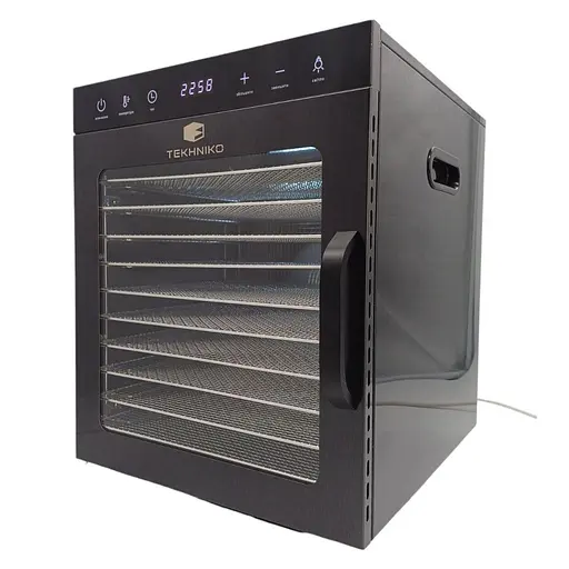 Дегідратор побутовий Tekhniko DH-10H-BK чорний (10 лотків 30*28 см) - фото 3