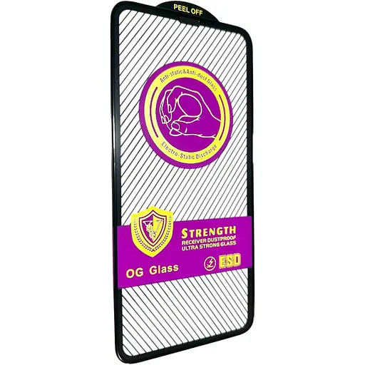 Защитное стекло DK для Apple iPhone X/XS/11 Pro Ultra Strong V Strength ESD Full Glue black