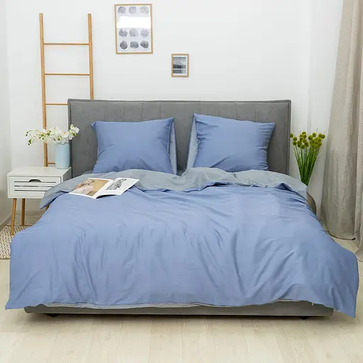 Комплект постільної білизни Viluta євро сатин 7855 - фото 3