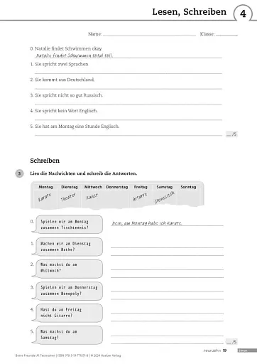 Beste Freunde A1. Testtrainer mit Audios online - фото 18