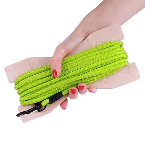 Поводок для собак Barksi Active тренировочный 10.3м х 0.7см салатовый - фото 6