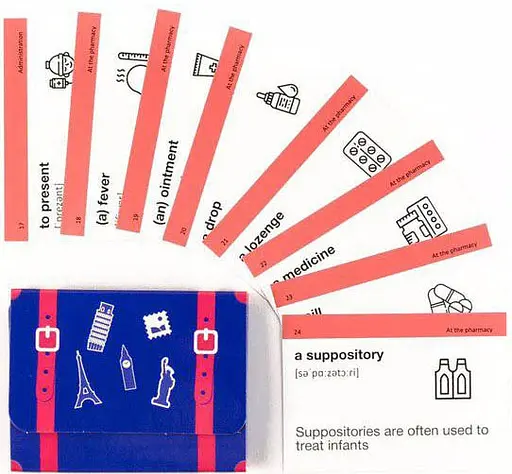 Настольная игра English Student Карточки для изучения медицинского английского языка English Student Medical English (укр.) (59123251) - фото 6