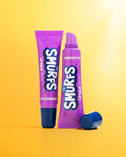 Бальзам для губ Mr.Scrubber The Smurfs із ароматом ягідного міксу - фото 2