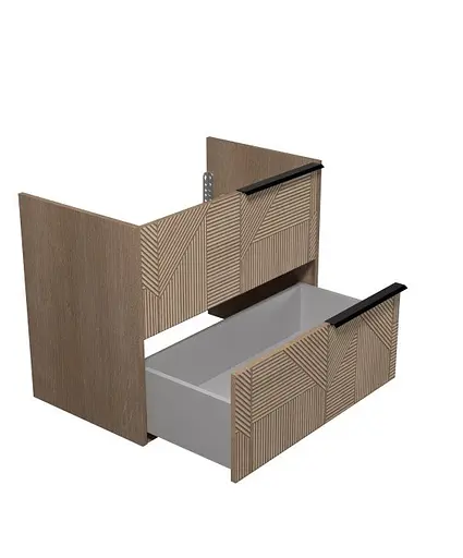 Тумба Мойдодир Illusion 80-A під умивальник 80 см - фото 3