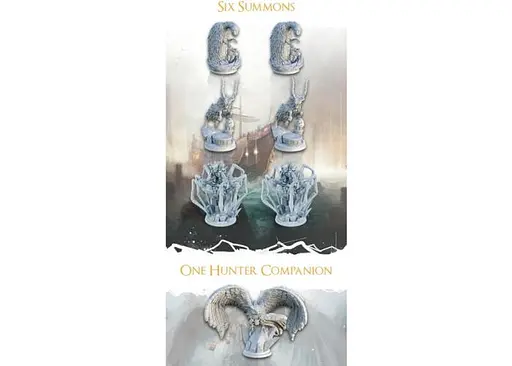 Аксесуар Geekach Games Звір. Розтрощені острови Набір мініатюр Miniatures Shattered Isles (GKCH0248m) - фото 2