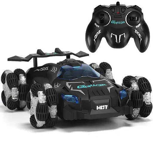 Машинка на радиоуправлении Gallop. Космический дизайн. Пускает пар. Светится