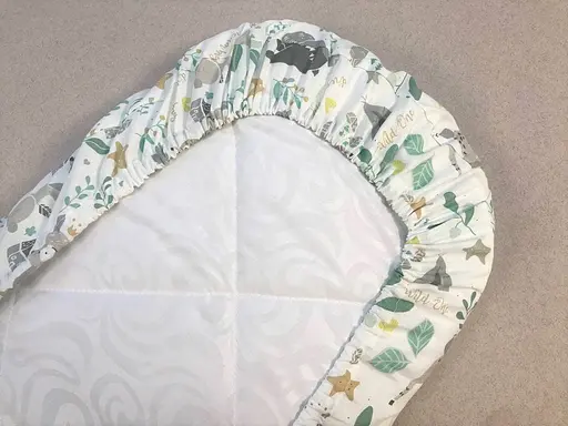 Непромокаемая простынь Moontime в коляску "Лесные зверята" - фото 2