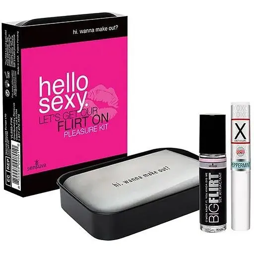 Подарочный набор для флирта Sensuva Hello Sexy