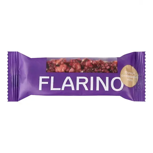 Батончик Flarino з фундуком, смородиною та м'ятою 25 г (HCP-25)