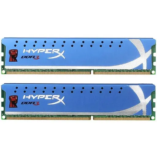 Оперативна пам'ять Kingston DDR3 (4GBx2) 1866 Mhz CL9 KHX1866C9D3K2/8G Intel® XMP Б/В