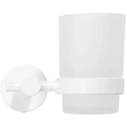 Склянка для зубних щіток Rea 322233B white REA-77091 білий - фото 1