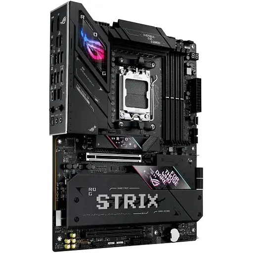 Материнська плата Asus Rog Strix B850-E Gaming WIFI sAM5 B850 4xDDR5 M.2 HDMI DP USB Type-C WiFi BT ATX - фото 3
