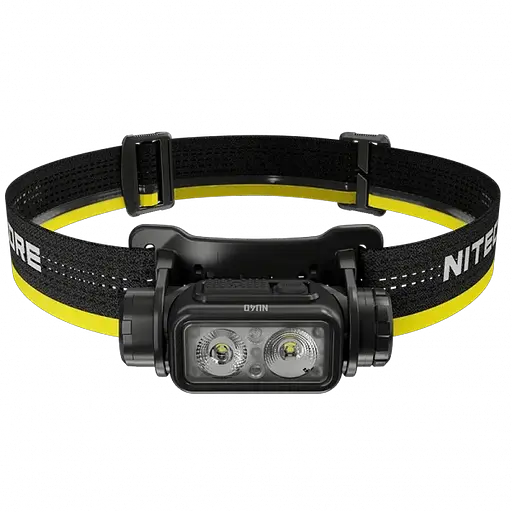 Налобний ліхтар Nitecore NU40 із датчиком наближення USB Type-C 1000лм - фото 3