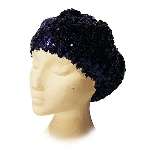 Берет з паєтками - фото 1