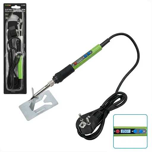Паяльник електричний Alloid Building Tools  з терморегулятором та LCD дисплеєм 80 Вт (ES-9380) - фото 2
