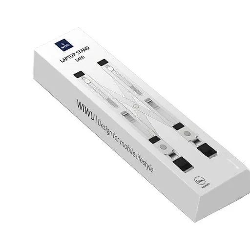 Подставка для ноутбука WIWU s400 Laptop stand серебристая - фото 7