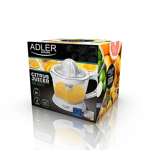 Соковижималка для цитрусових Adler AD 4003 - фото 7