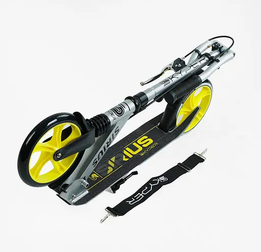 Самокат двоколісний Skyper S-25817 Sirius сіро-жовтий - фото 5